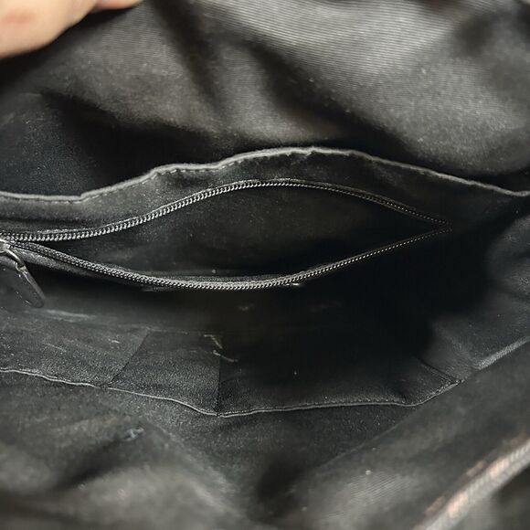 COACH MEN’S LEATHER TRACK BACKPACK - C2710 BLACK - Picture 10 of 11